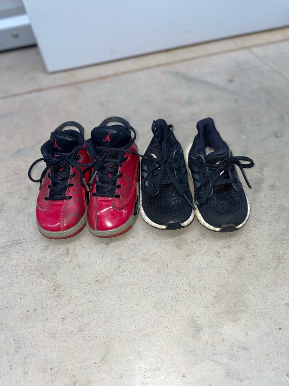 TODDLER SHOE BUNDLE JORDANS, ADDIDAS